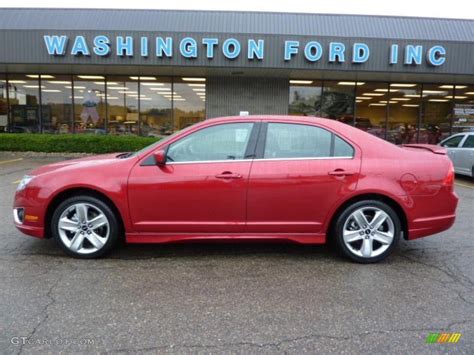 2010 Red Candy Metallic Ford Fusion Sport 37584905 Photo 2 Gtcarlot