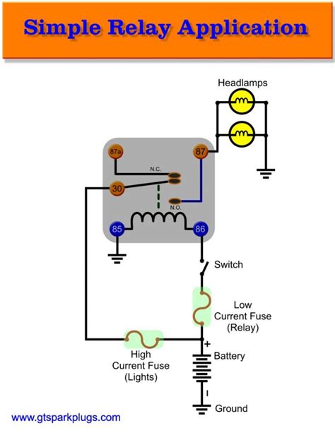 Introduction To Automotive Relays Gtsparkplugs Auto Relay Wiring