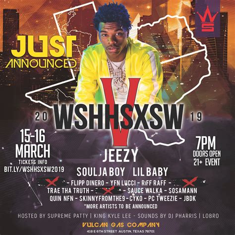 Atxconcert On Twitter Worldstar Added Lilbaby4pf 🔥wshhsxsw Sxsw