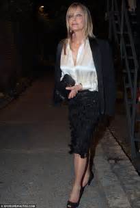 Bo Derek 57 Defies Her Years In Black Skirt At Taormina Film Fest