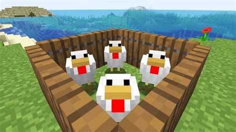 How To Make An Chicken Coop Minecraft Chicken Coop