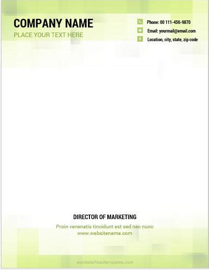 It is generally longer and friendlier than an official letter and letters are an integral part of our daily lives. 10 Best Letterhead Templates Word 2007 Format | Microsoft ...