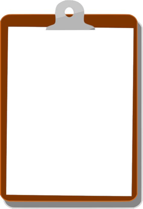 Clipboard Office Board · Free Vector Graphic On Pixabay