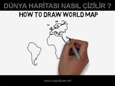 Dünya Haritası Nasıl Çizilir YouTube