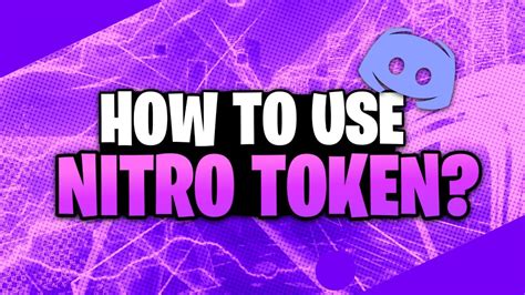 How To Use Discord Nitro Token Discord Youtube