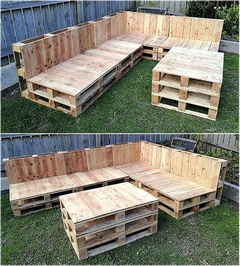 After that you sketch out your design and start you work. Repurposing Projects for Used Old Pallets Wood | Wood Pallet Furniture