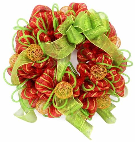 Use for christmas decorations, trees, bows or package wrapping. Party Ideas by Mardi Gras Outlet: Ideas using Deco Mesh: A ...