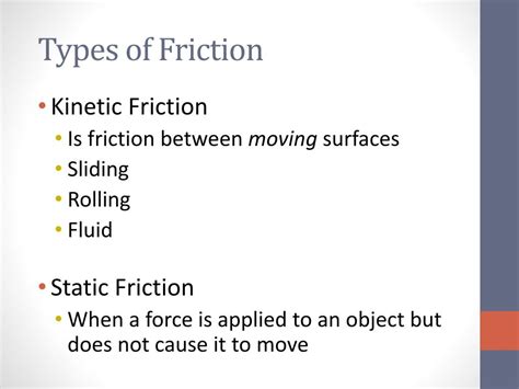 Ppt Types Of Friction Powerpoint Presentation Free Download Id2808528