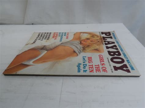 Playboy September Girls Of The Big Ten Cult Queen Kimberly Evenson Ebay