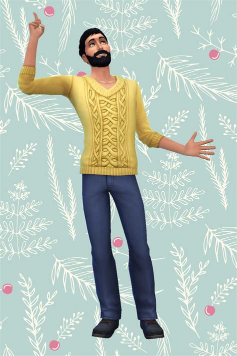 Sims 4 Maxis Match Male Clothes