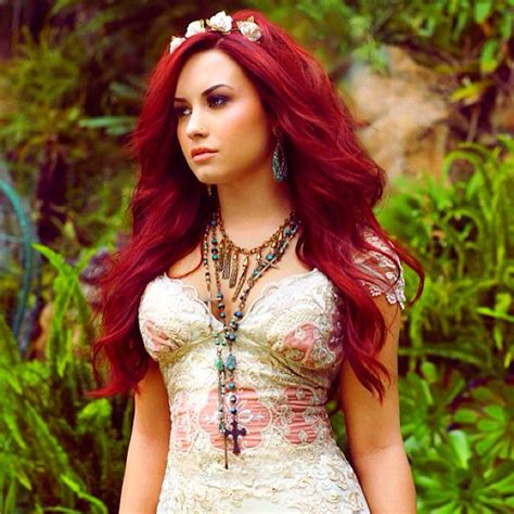 Demi Lovato Love Her Red Hair Demi Lovato Hair Demi