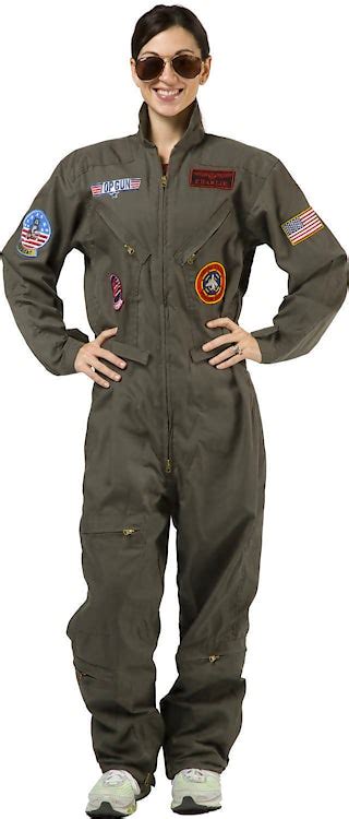 Top Gun Charlie Flight Suit Costume Top Gun Mens Costumes