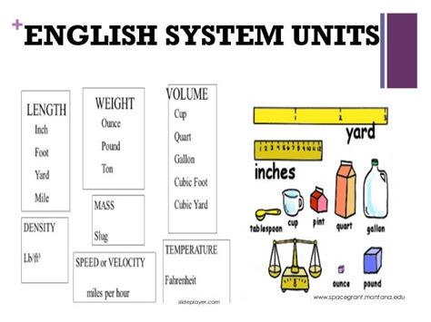 English System Of Measurement Slideshare
