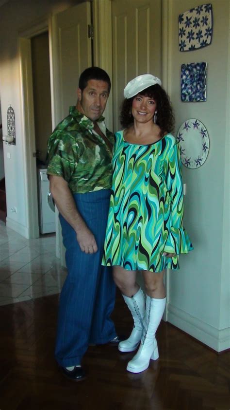 1970s go go couple | Bam Bam Costume Hire