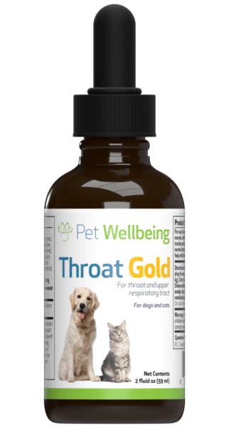Dog Cough Medicine Throat Gold Cough And Throat Soother