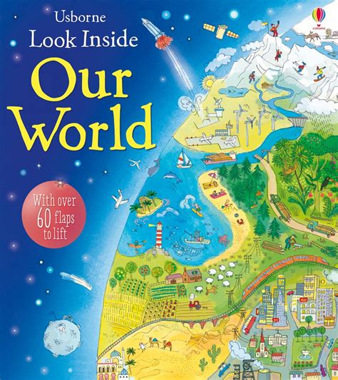 Usborne Look Inside Our World Book Fun Learning