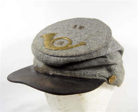 Confederate States Army Civil War Era Infantry Enlisted Mans Kepi Cap