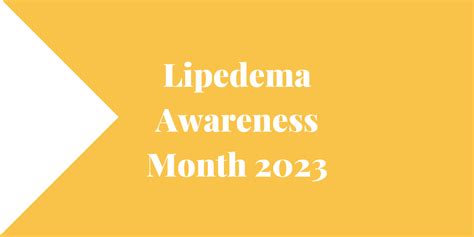 Lipedema Awareness Month 2023 Lipedema And Me