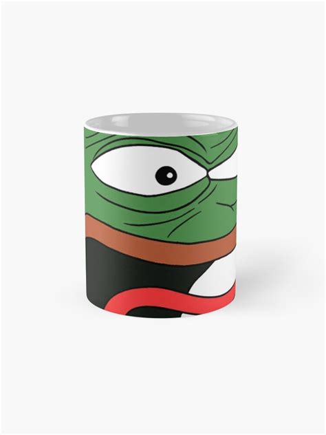 Angry Pepe Coffee Mug For Sale By Nickvartanian Redbubble