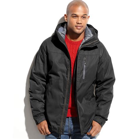 Lyst Weatherproof 32 Degrees Coat Twill Tech Midweight 3in1 Systems