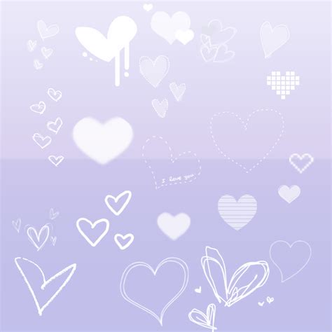 Heart Brushes For Photoshop By Tutoslily On Deviantart