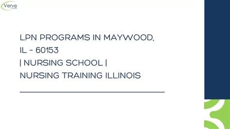 Ppt Lpn Programs In Maywood Il 60153 Nursing School Nursing