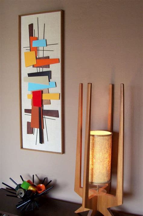 New Release Mid Century Modern Art Abstract Wall