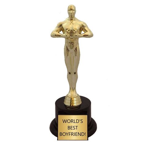 Worlds Best Boyfriend Trophy Etsy
