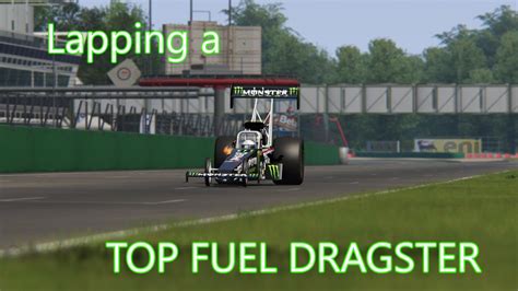 My Attempt At Lapping A Top Fuel Dragster Around Monza Assetto Corsa