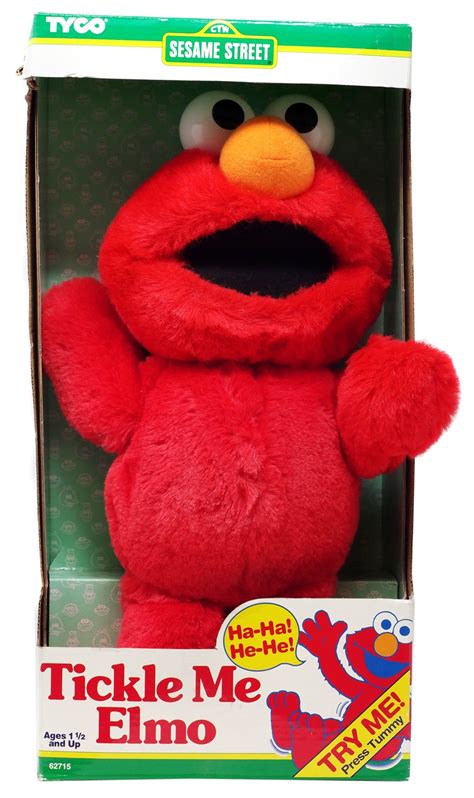 Sesame Street Tickle Me Elmo Plush With Sound 1996 Tyco Toywiz