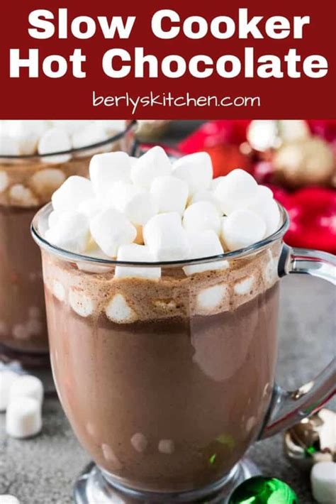 Easy Slow Cooker Hot Chocolate Recipe