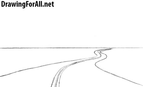 How To Draw A Road For Beginners