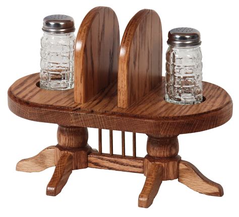 Napkin Holder Double Pedestal Amish Direct Furniture Country