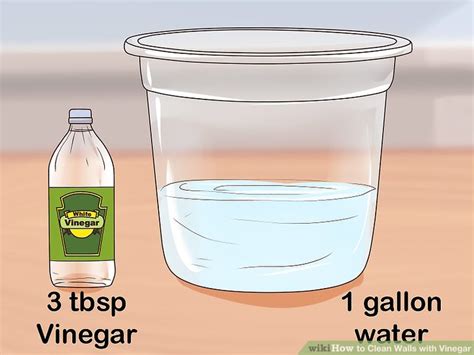 You will want to let this sit in the reservoir for about five minutes before allowing it to drain. How to Clean Walls with Vinegar: 14 Steps (with Pictures)