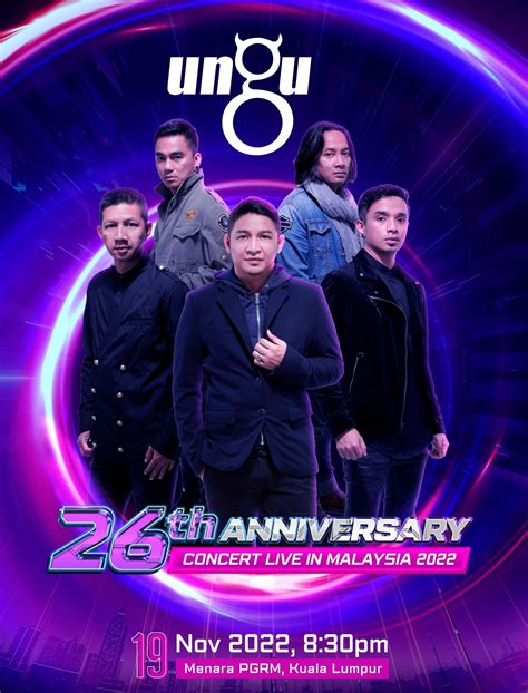印尼摇滚乐队Ungu 1119来马办26周年演唱会 - 娱乐 - 大马娱乐