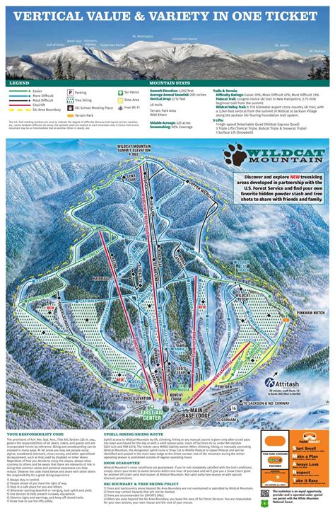 Wildcat Mountain Ski Resort Guide Location Map And Wildcat Mountain Ski
