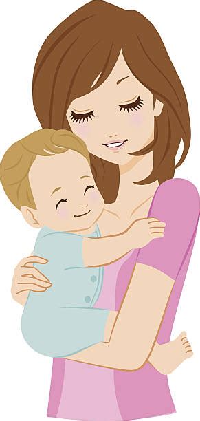 Royalty Free Son Hugging Mother Clip Art Vector Images And Illustrations