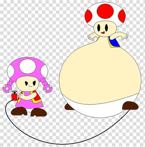 Toad Mario Bowser Princess Peach Inflation Mario Transparent