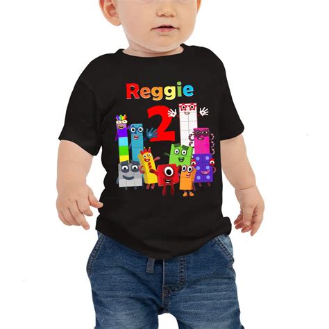 Buy Number Birthday Blocks Boy Girl Shirt Customized With Kids Name And