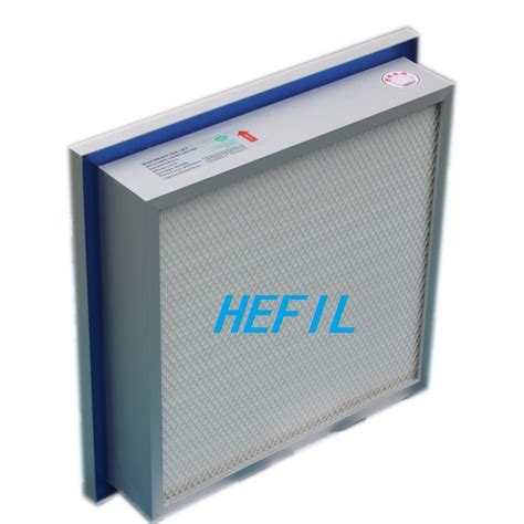 Hepa Gel Seal Mini Pleat Panel Air Filter In Phartmaceutical Industry