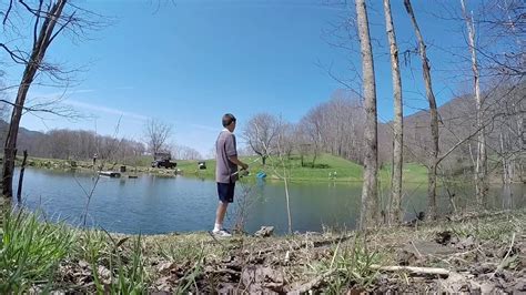 Farm Pond Trout Fishing Youtube