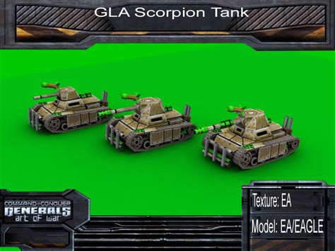 Gla Scorpion Tank Image Art Of War Mod For Candc Generals Zero Hour