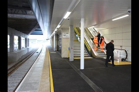 Extra Platform Opened At Gatwick Airport Station News Railway