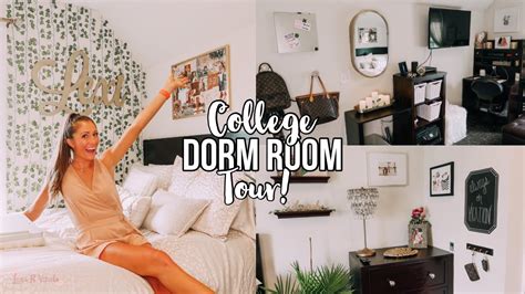 college dorm room tour 2020 high point university dorms youtube