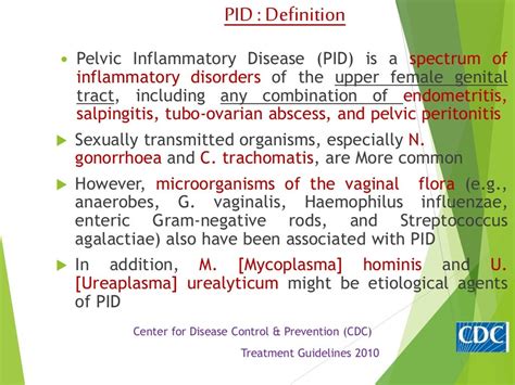 Pelvic Inflammatory Disease Pid