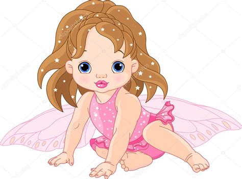 Cute Little Fairy — Stock Vector © Dazdraperma 5876594
