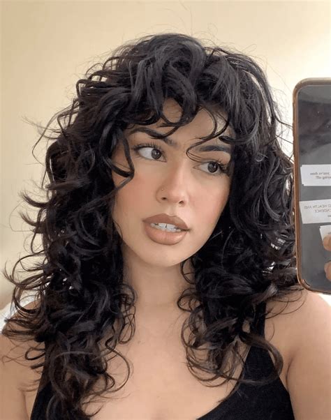 trending now the wolf cut for curly hair artofit