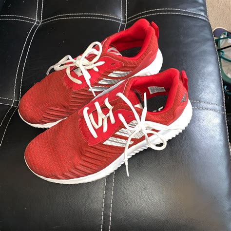 Red bottom adidas athletic shoes, lightly worn | Adidas athletic shoes, Adidas, Adidas athletic