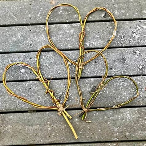 Easy T Simple Willow Heart Wreath Barbolian Fields