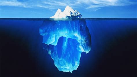 Wallpaper Glacier Iceberg Under Water 1920x1080 1098702 Hd